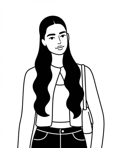 Black Outline