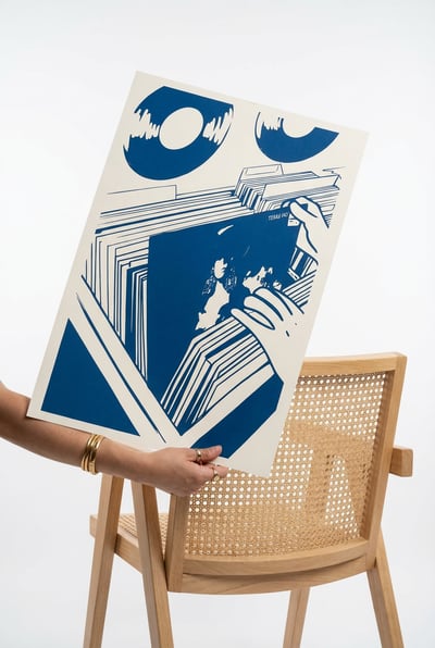 Hand Held Poster