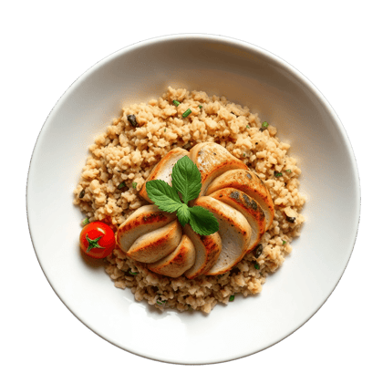 Mediterranean chicken bulgur