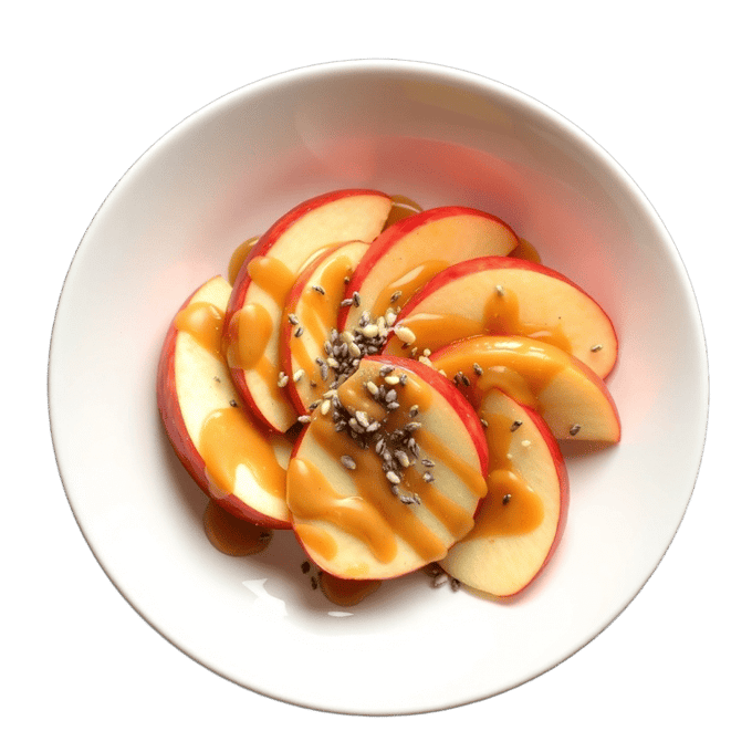 Apple Almond Butter Snack Bowl
