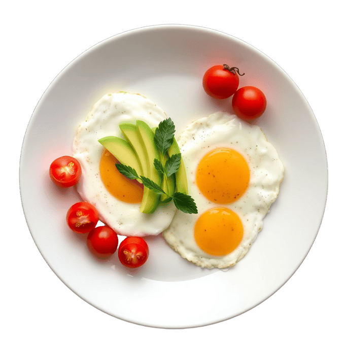 Avocado egg breakfast bowl
