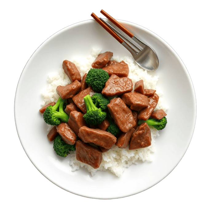Beef and broccoli bowl