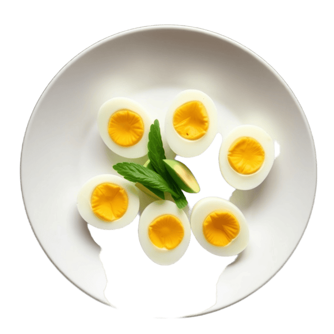 Eggs & avocado snack