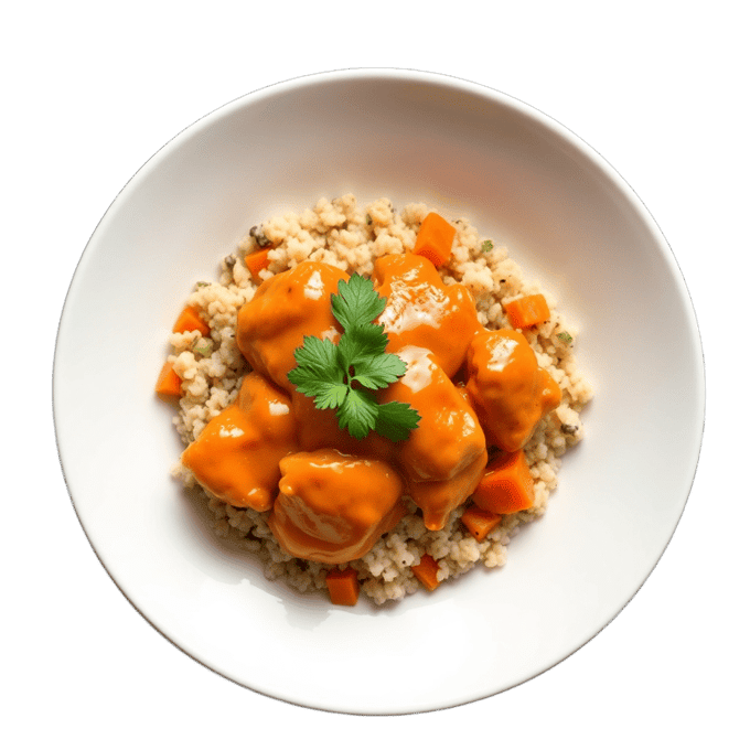 Buffalo Chicken Quinoa Bowl
