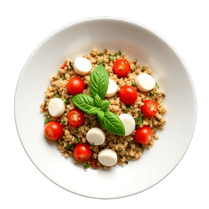 Caprese Quinoa Salad Bowl