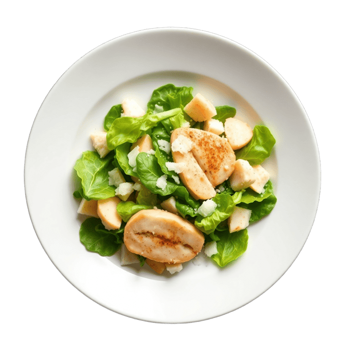 Chicken Caesar bowl