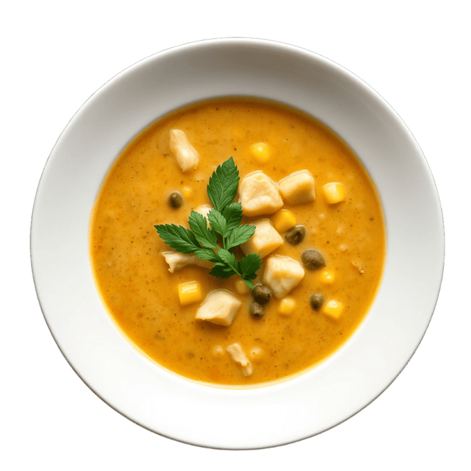 Colombian Ajiaco Chicken Soup