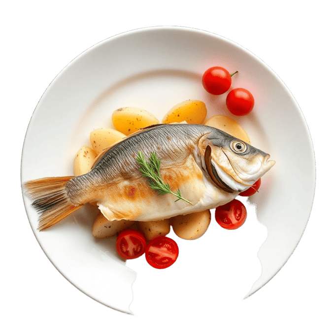 Dorada al Horno con Verduras