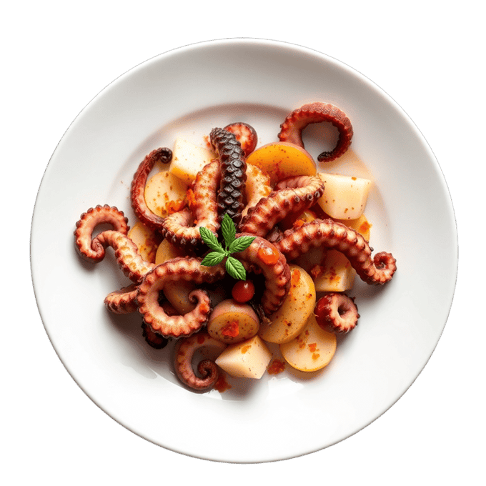 Ensalada de Pulpo a la Gallega