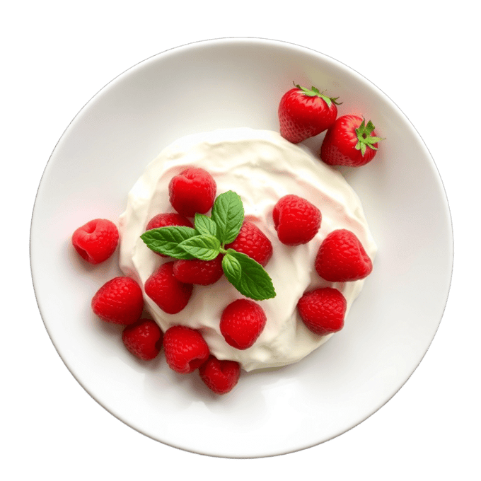 Fromage Blanc aux Fruits Rouges