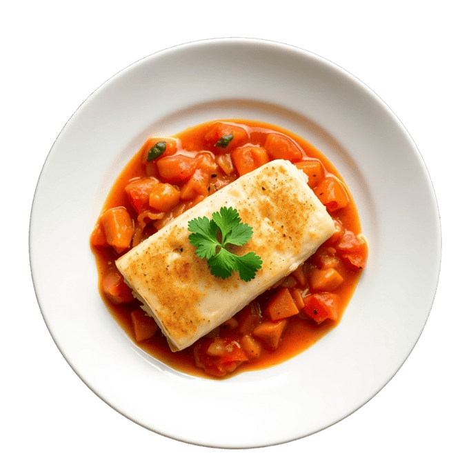 Bakaliaros Plaki Baked Cod