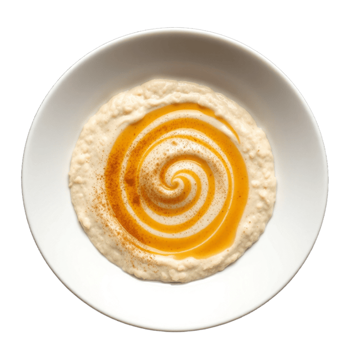 Greek Tahini and Honey Oat Porridge