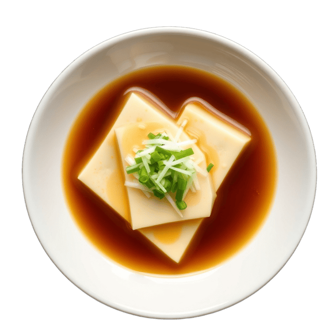 Agedashi Tofu in Broth