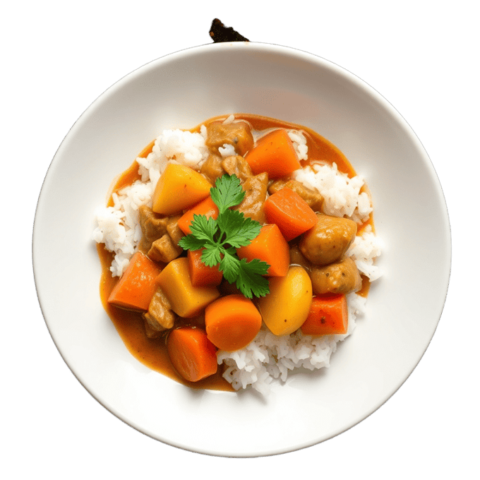 Vegetable Japanese Curry Rice