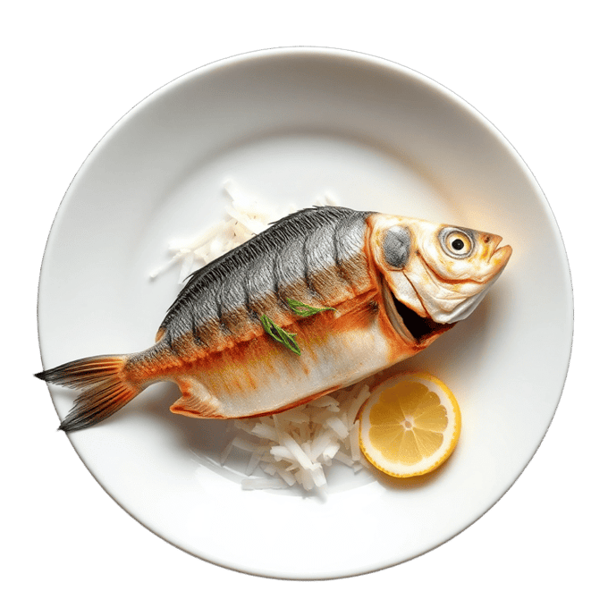 Saba Shioyaki Mackerel Plate