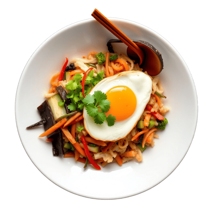 Vegetable Bibimbap