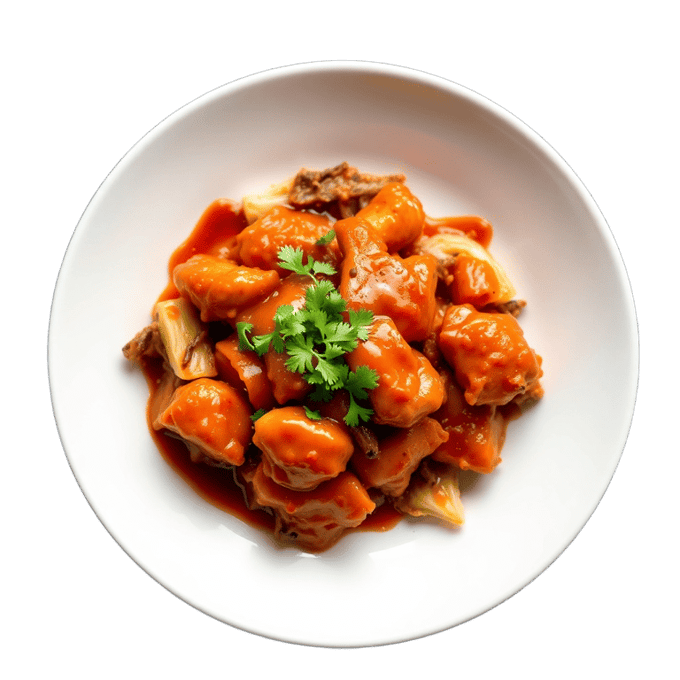 Spicy Grilled Chicken (Dak Galbi Plate)