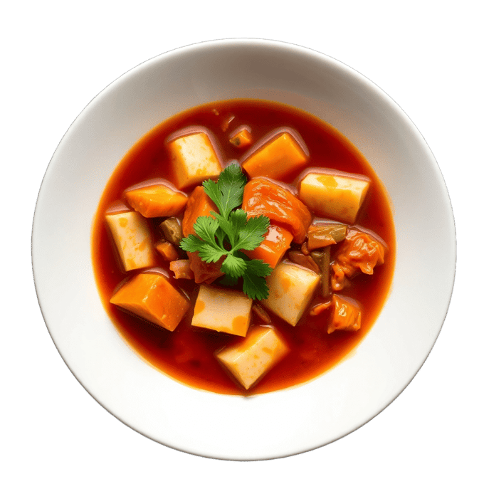 Kimchi Tofu Stew (Kimchi Jjigae)