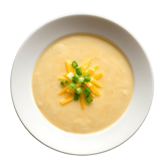 Lightened Baked Potato Soup