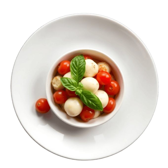 Marinated Bocconcini and Tomatoes
