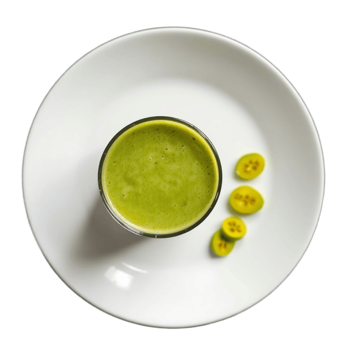 Matcha banana smoothie