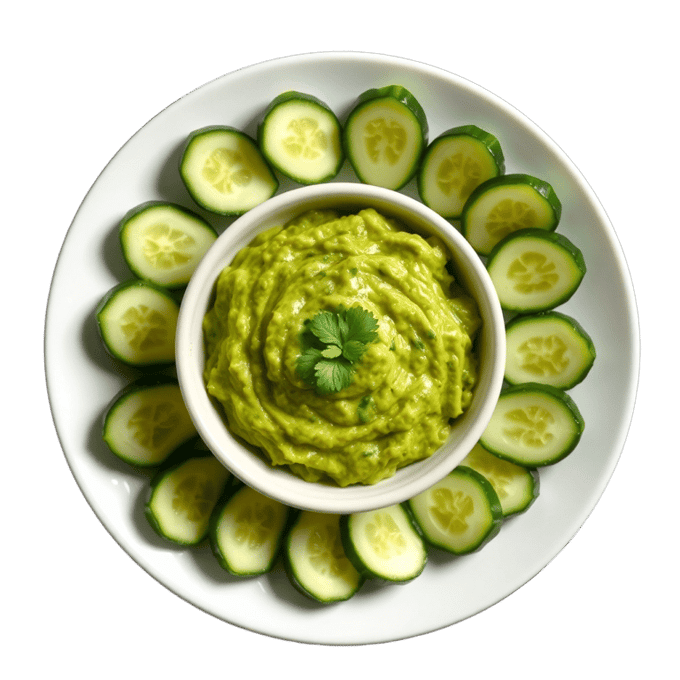 Guacamole con Pepino