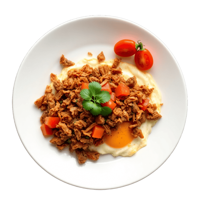 Machaca con Huevo