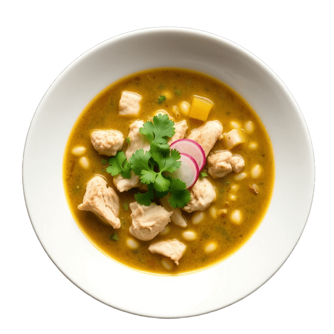 Pozole Verde with Chicken