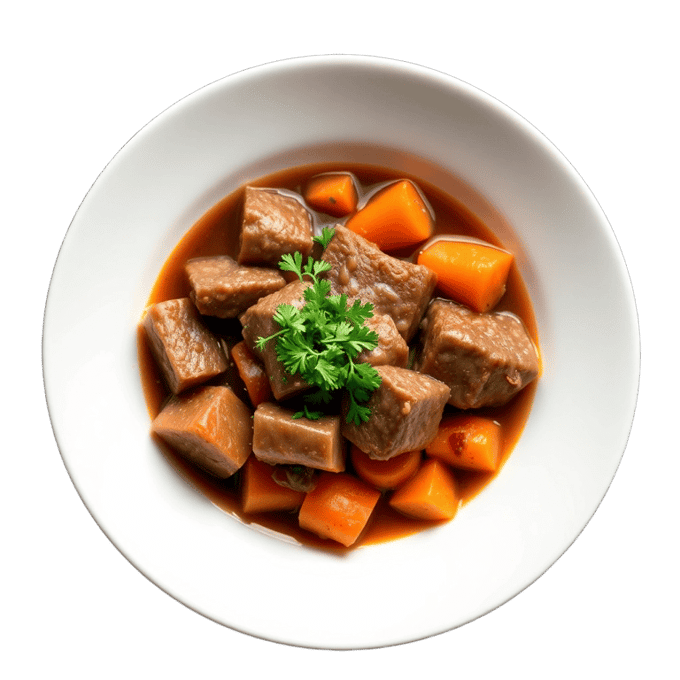Lean Veal Stew with Gremolata