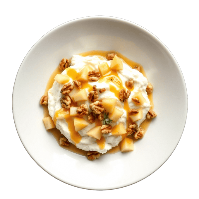 Ricotta and Pear Breakfast Bowl