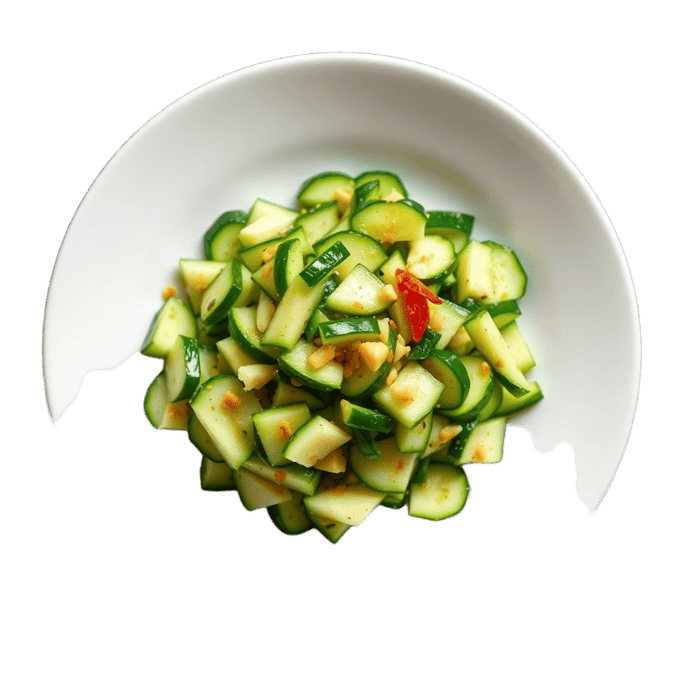 Smashed Cucumber Salad