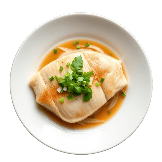 Steamed Fish with Ginger Scallion