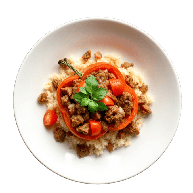 Deconstructed Stuffed Pepper Bowl