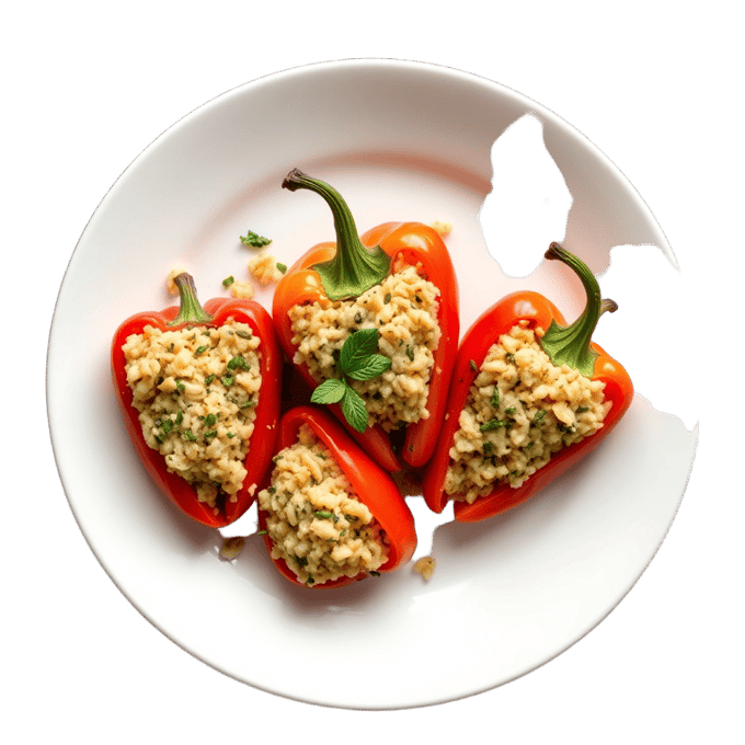 Vegetable Dolma Peppers