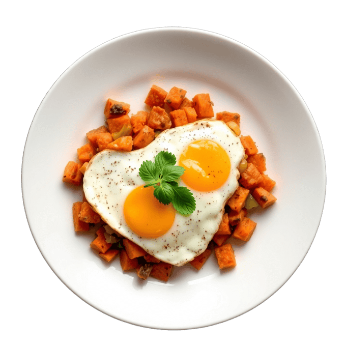 Sweet potato breakfast hash
