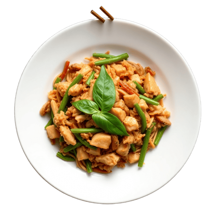 Pad Krapow Chicken