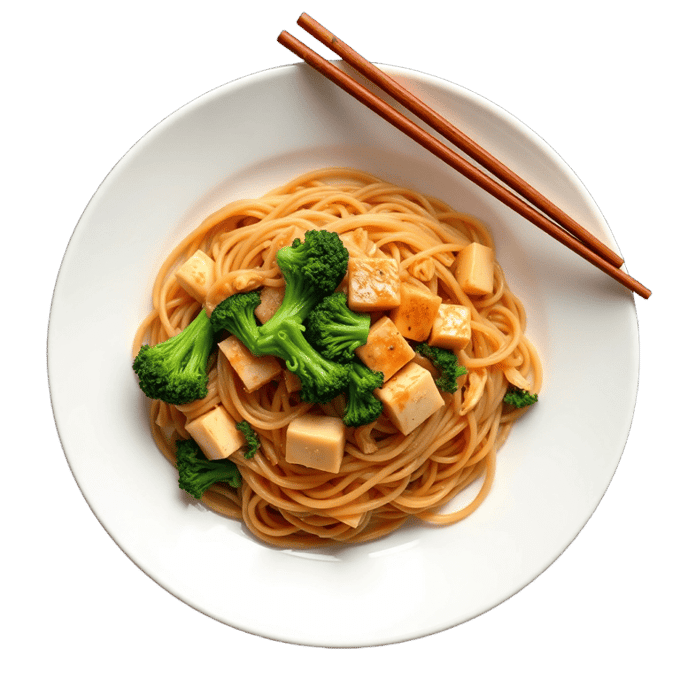 Pad See Ew with Tofu