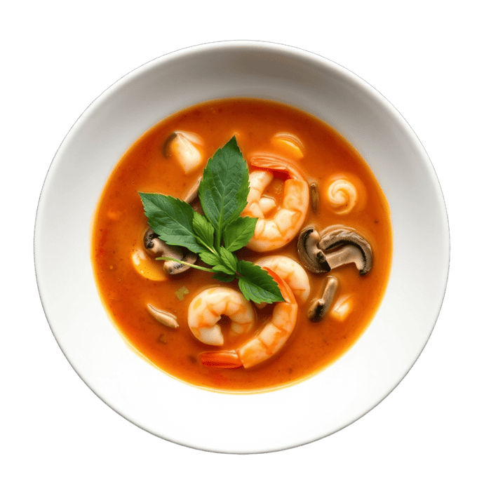 Tom Yum Goong Shrimp Soup