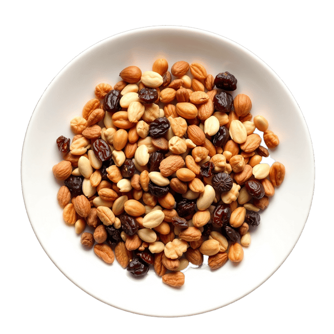 Nut and seed trail mix