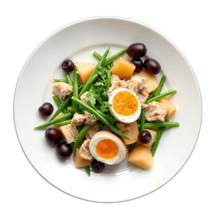 Tuna Niçoise salad