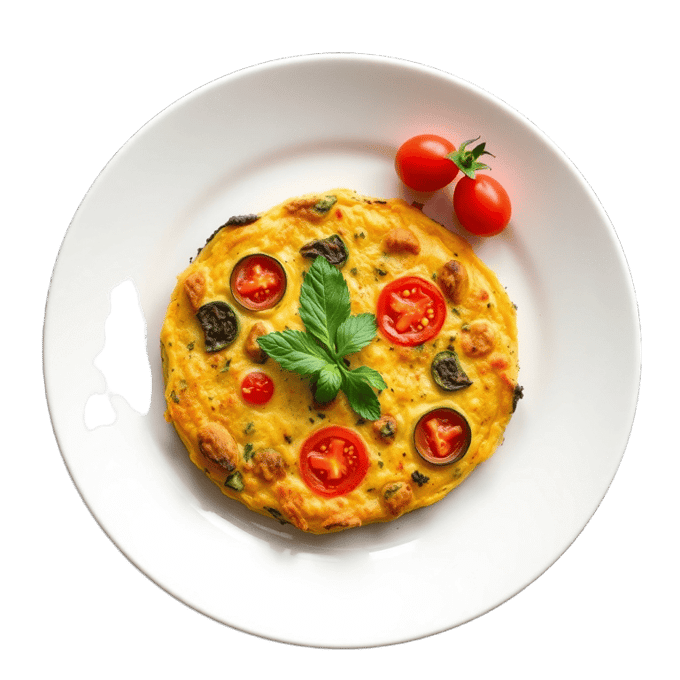 Vegetable frittata