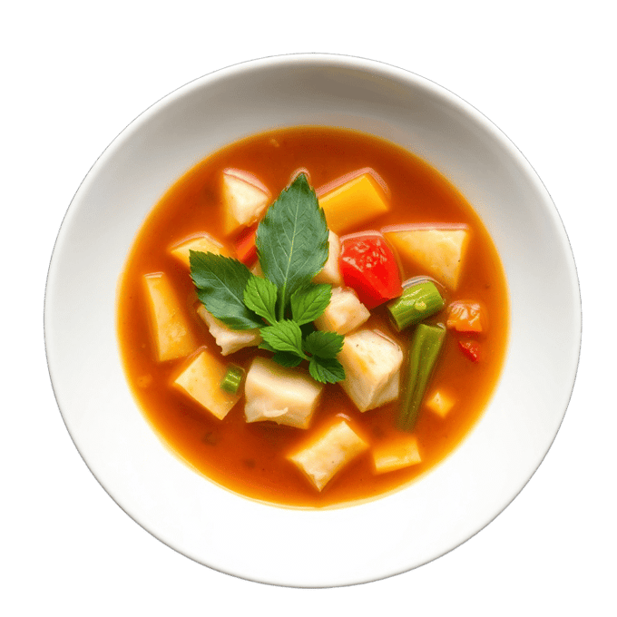 Canh Chua Ca (Sour Tamarind Fish Soup)