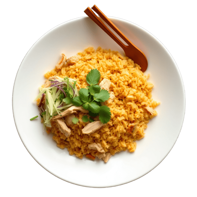 Com Ga Hoi An (Turmeric Chicken Rice)