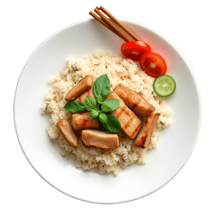 Com Tam (Broken Rice with Lemongrass Pork)